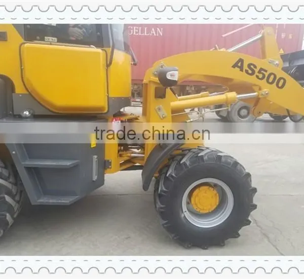 AS500 5TN 4x4 Retroexcavadora Cargadoras China Con Joystick y AC photo-4
