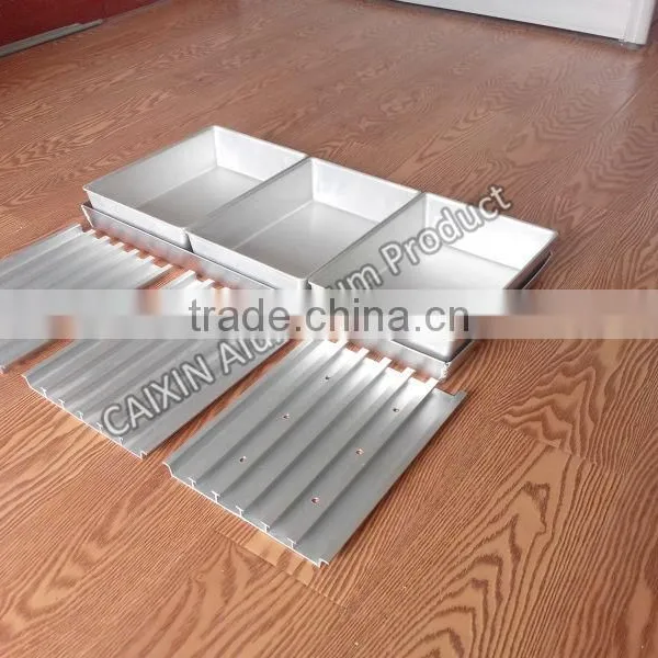 Aluminium 1/4 Quarter Size Sheets Freezing Tray/pan photo-3