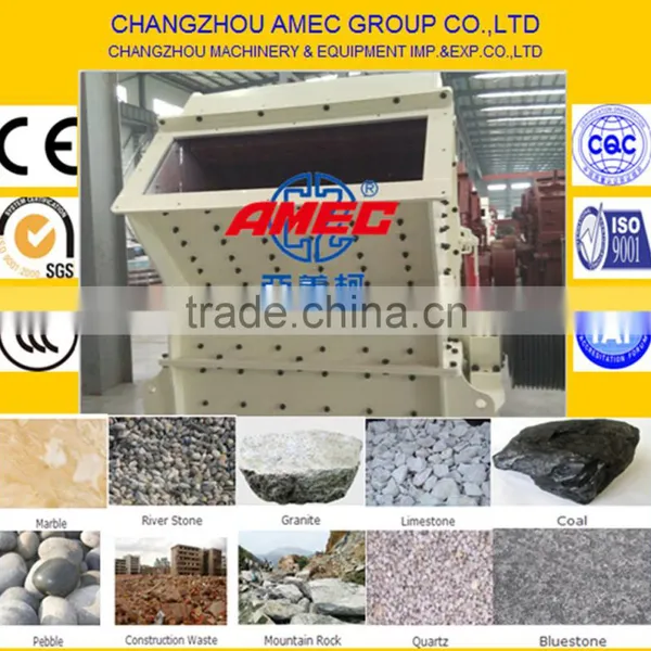 CE and ISO Certified AMEC High Quality Impact Crusher , Mini Stone Crusher photo-6