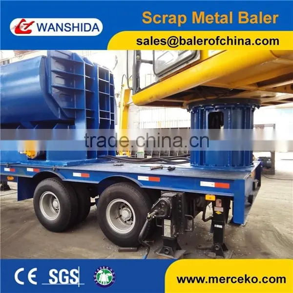 Portable Scrap Metal Baler Machine With Grab Y83D-3000A photo-4