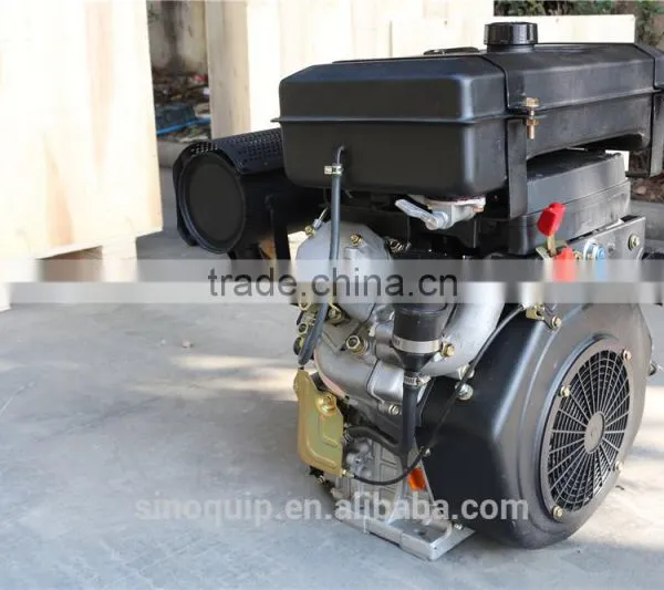 Model SV840F Electric Start Air-cooled 20hp V-twin Air Cooled Diesel Engine photo-2