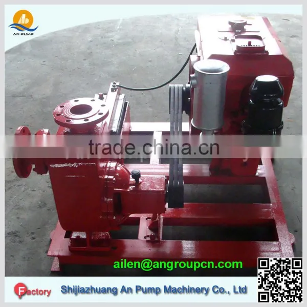 Portable Centrifugal Diesel Engine Self Priming Water Pump for Irrigation photo-5