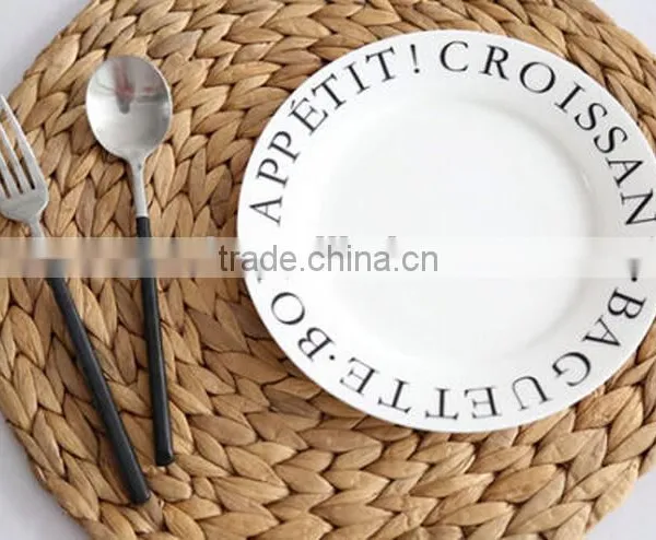 Cheap Wholesale Straw Handmade Restaurant or Home Dining Table Place Mat photo-6