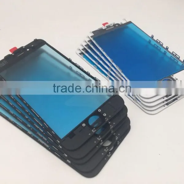 2 in 1 Pre-Assembled Front Glass With Frame For IPhone 6 6 Plus photo-4