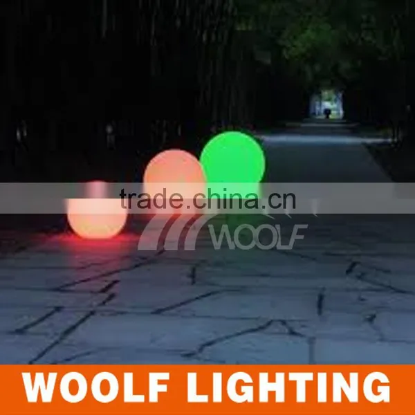 Valuable Plastic Garden and Swimming Pool Decorative Colourful Outdoor LED Light Ball photo-6