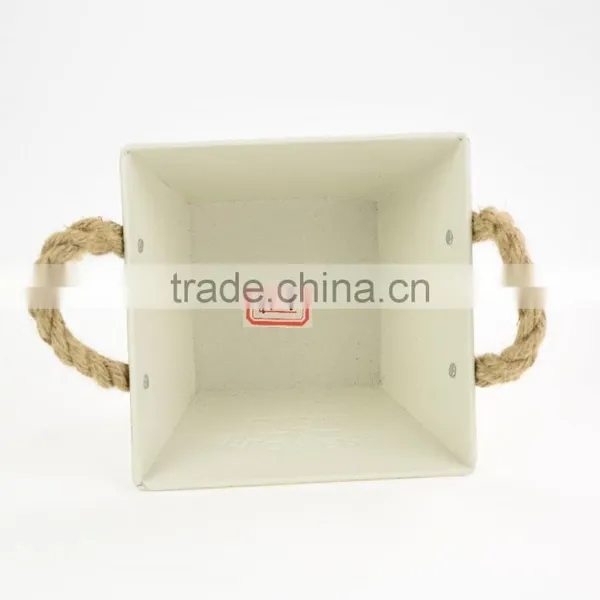 Wholesale Antique Home Decoration Beer Square Galvanized Metal Bucket photo-5