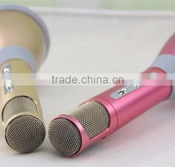 K068 Portable Home KTV Karaoke Player Wireless Microphone and Speaker Portable Wireless Microphone Karaoke Player photo-4