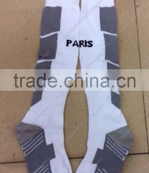 White Long Tube Football Socks/funny Long Football Socks photo-3
