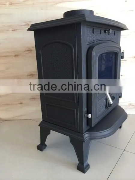 12KW Classic Style Free Standing Cast Iron Cheap Wood Burning Stoves for Sale HS-X8 photo-2
