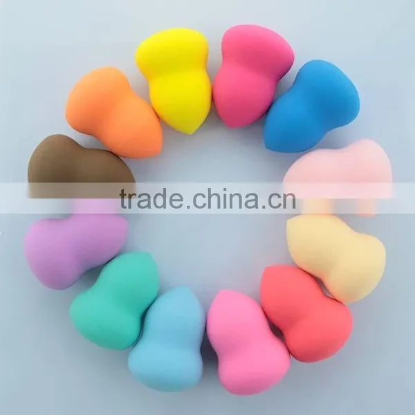 4Pcs Colorful Round Latex Sponge Makeup Sponge Manufacturer photo-5