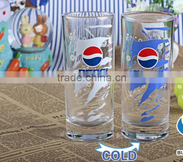 Food Grade Clear Glass Customise Glass Cup for Promotional photo-3