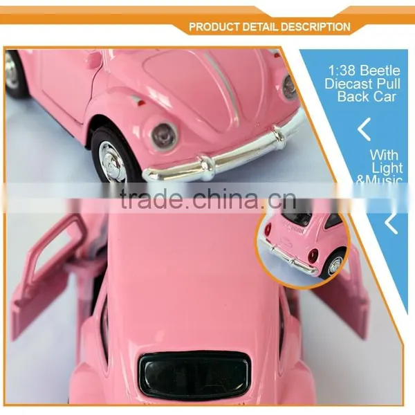 1:38 Kids Games Toy Cars Bettle Alloy Car Toy Car Prices China photo-2