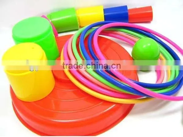 Hottest Throwing Colorful Ring Circle, Plastic Toy for Children,parents-kids' Sports Toys photo-4