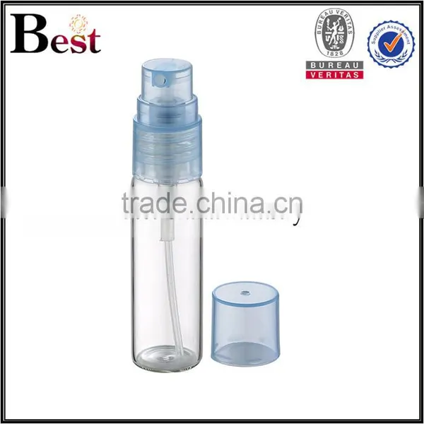 2017 Hot New Products Cosmetic Packaging 15ml 20ml Clear Blue Bottle Perfume Pump Sprayer Perfume Bottle Black Cosmetic Toner photo-3