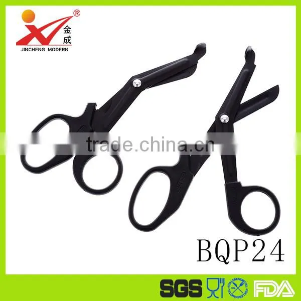 BQP24 Bandage Scissors With Plastic Handle Sewing Scissors
