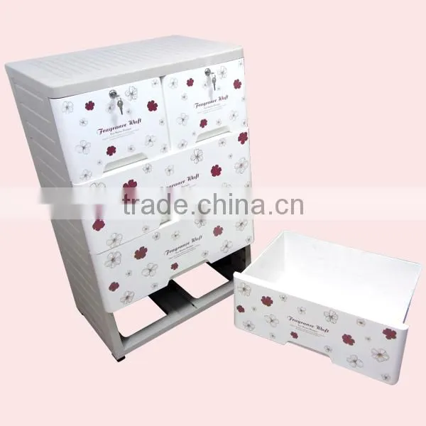 4 Layers Cabinet Plastic Drawers photo-6