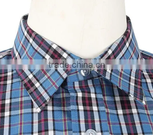 Latest Classic Fashion Checked Casual T Shirt photo-4