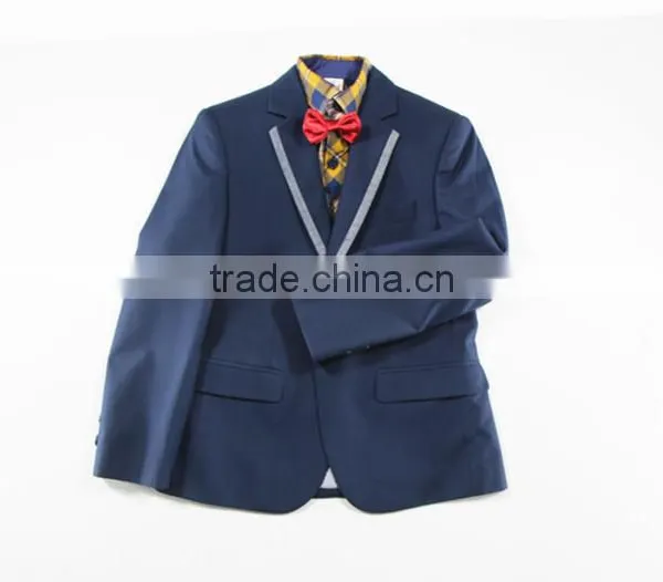 2016 New Design Boy's Shirt /100% Cotton Paid Embroidered Shirt photo-4