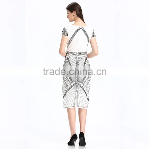 Domin Fashion Latest Beading and Sequin Designs Dress Photos photo-6