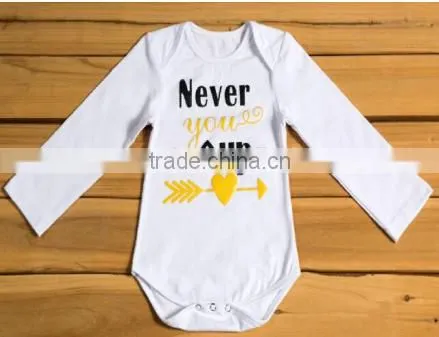 2017 New Fashion Long Sleeves 100% Cotton Baby Romper Unsex Toddler photo-4