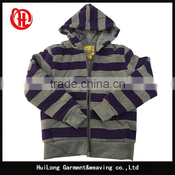 Wholesale Children Custom Logo Hoodies Sportswear Coat Childs Fur Jacket Coat photo-3
