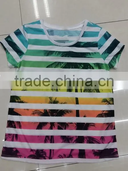 Stock Clothing Inventory Clearance Hot Sale Good Quality Girl's Printed T-shirt photo-2