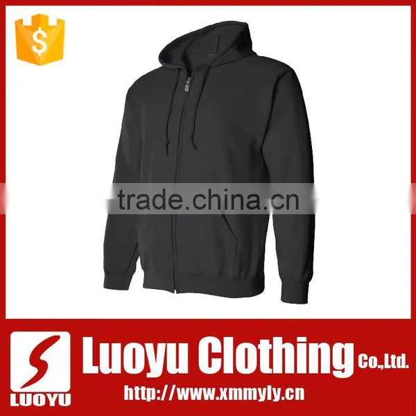 Wholesale Black Hoodies With Zip photo-2