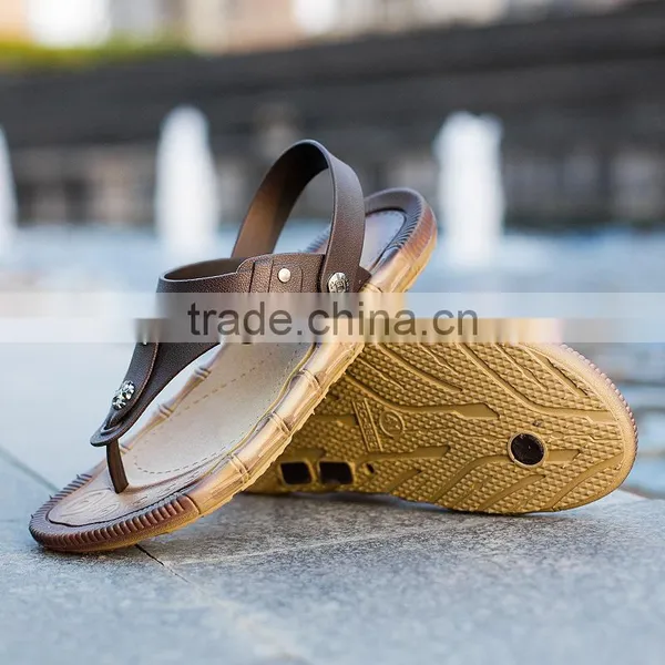 2017 Summer PVC Fashion Shoes Sandals Men Wholesale photo-4