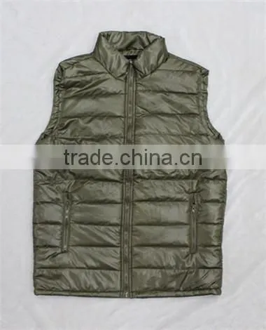 Mens Fashion Down Vest Jacket(MV130057) photo-5