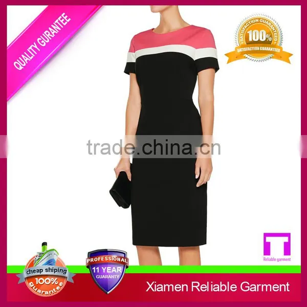 Fashion Clothes Collarless 3/4 Sleeve Open Women Loose Body Night Dress photo-5