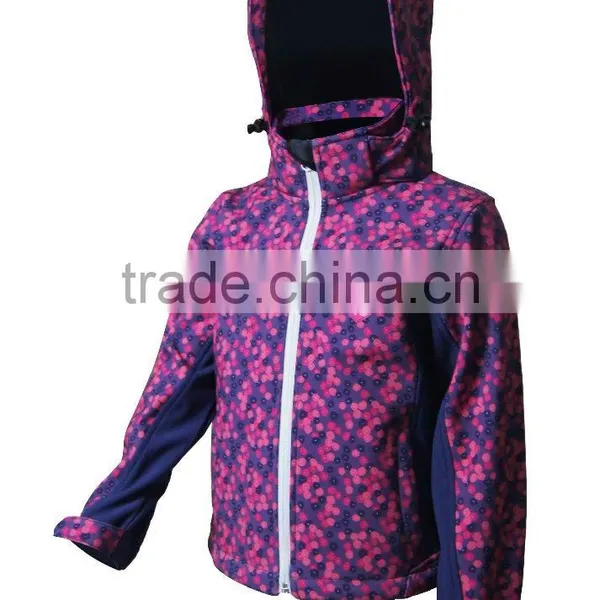 OEM Wholesale Children Latest Design Lovely Printting Coat Winter Jacket photo-2