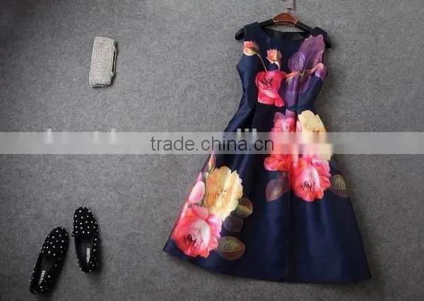 Hot Sale Fashion New Women Handed Sequins Slim Dresses Sleeveless Dress photo-6