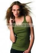 2011 Ladies Fashion 100% Coton Vest in Guangzhou