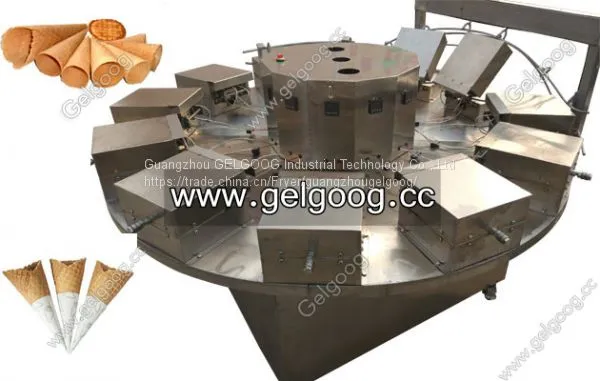 High Quality Commercial Rolled Sugar Cone Making Machine for Sale