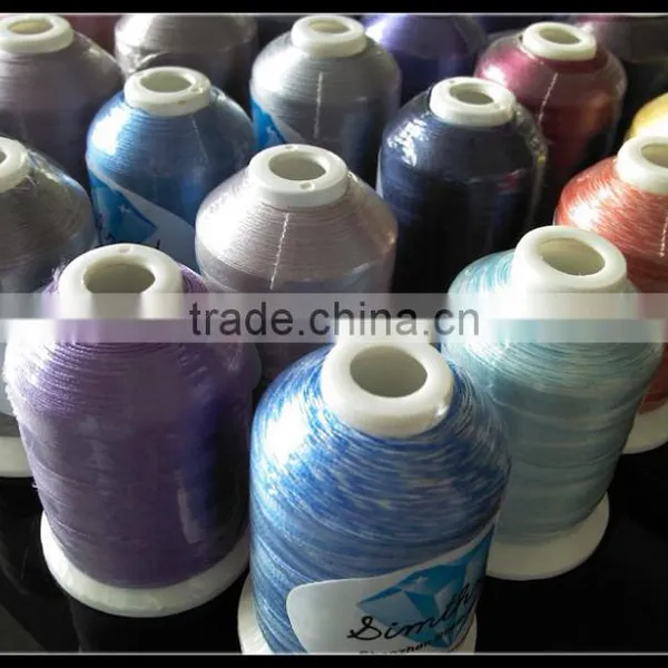 120 Colors Polyester Embroidery Thread 1000M/Spool photo-3
