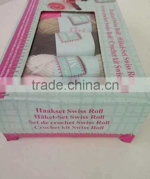 Hand Knitting Diy Use Crochet Arcylic Hand Knitting Yarn Kits photo-3
