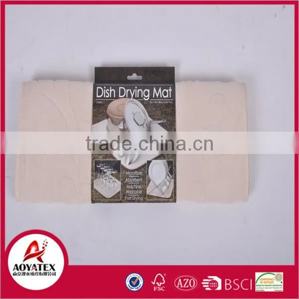 Factory About 1000 Square Meters Quality Guarantee Custom Made Household Product Dish Drying Mat photo-6
