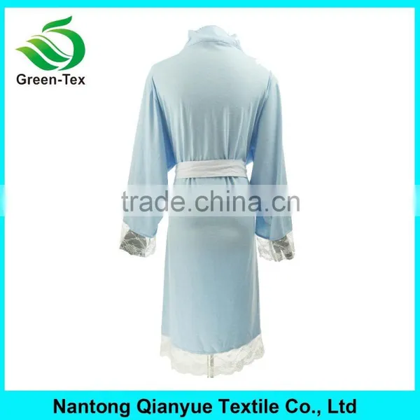 Wholesale Women Sexy Modal Kimono Bridal Robes photo-3