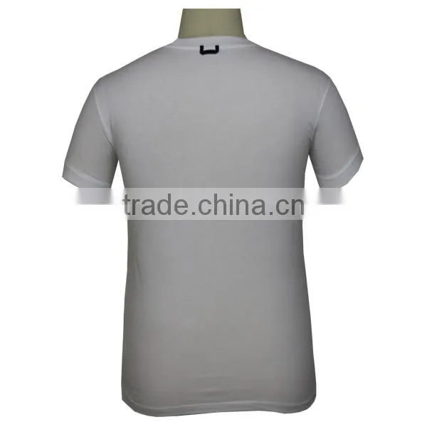 Design Custom Cotton Embroidered Male t Shirts photo-3