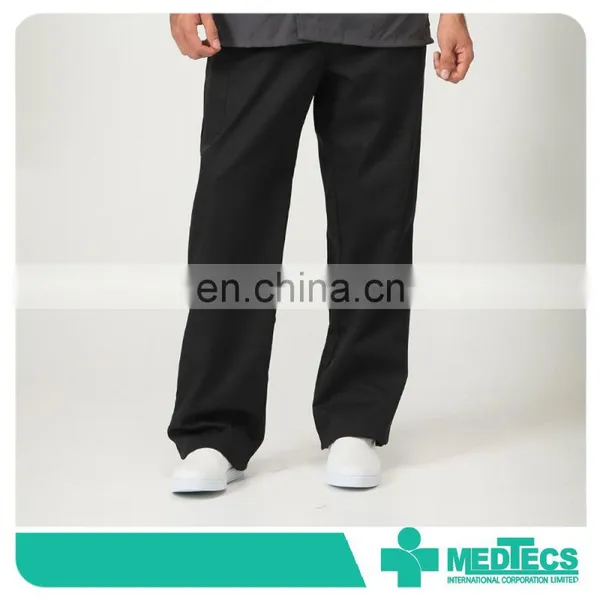 Stain Resistant Fabric Receptionist Uniforms Mens Formal Trousers photo-3