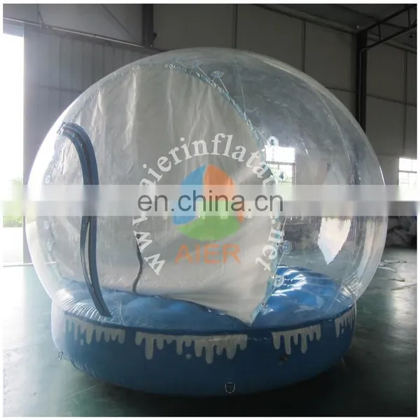 2016 Aier Custom Made Snow Globes Inflatable Human Size Snow Globe for Advertising photo-5
