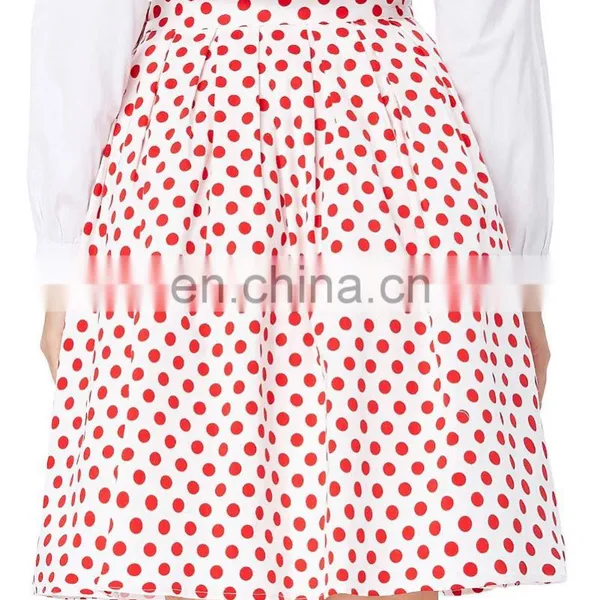 19 Colors ! Grace Karin Cheap Occident Short 50s Retro Vintage Cotton Fraric Skirt CL6294-10# photo-4