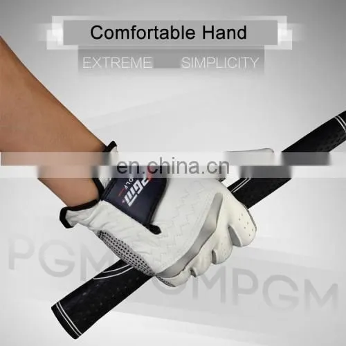 New Arrivals Left Hand Sheepskin Anti-slip Particle Golf Men Gloves, Size: 25# photo-6