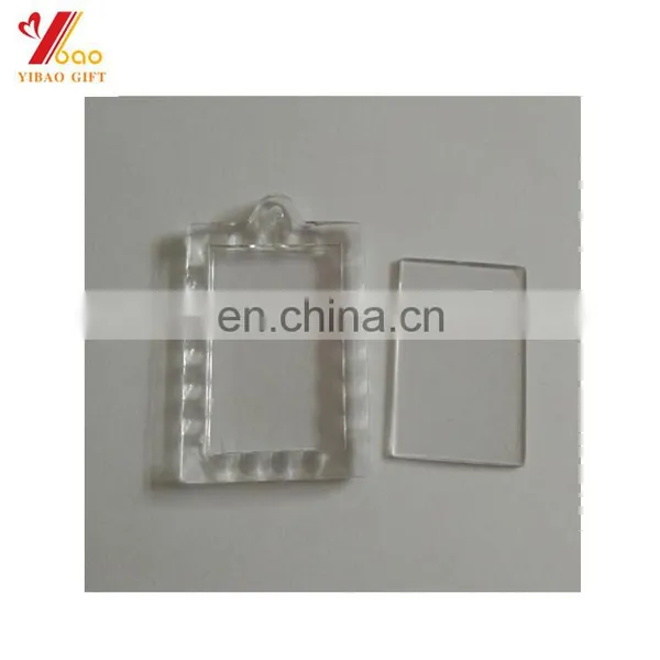 2017 Wholesale Cheapest Cheap Custom Shape Blank Acrylic Keychain photo-3