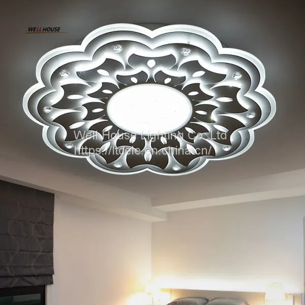 Minimalist Large LED Chandelier Lamp Fixture Modern Ceiling for Living Room Bedroom LED Lamparas de Techo Home Decor
