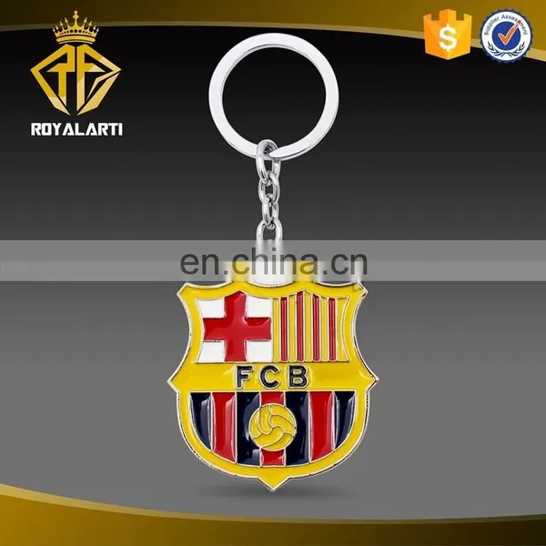Custom Cut Out Basketball Club Logo Keychain With Split Ring photo-6