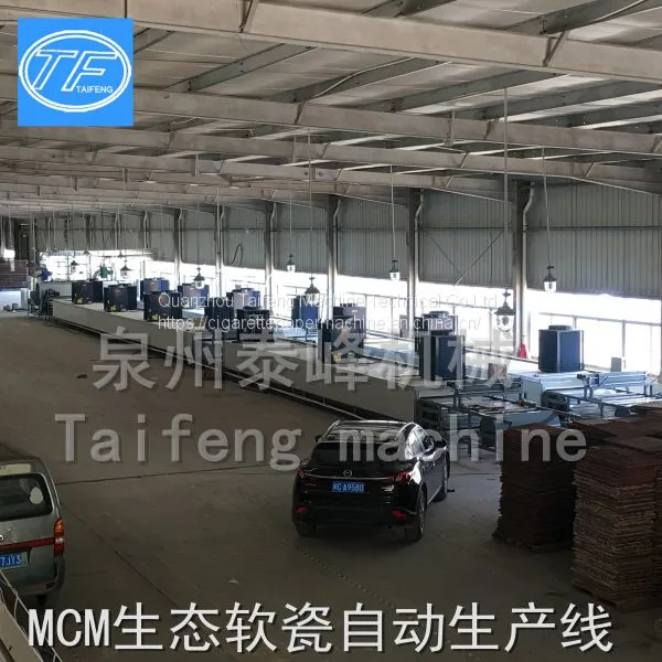 New Type of Automatic Porcelain Tile Soft Tile Making Production Line photo-4