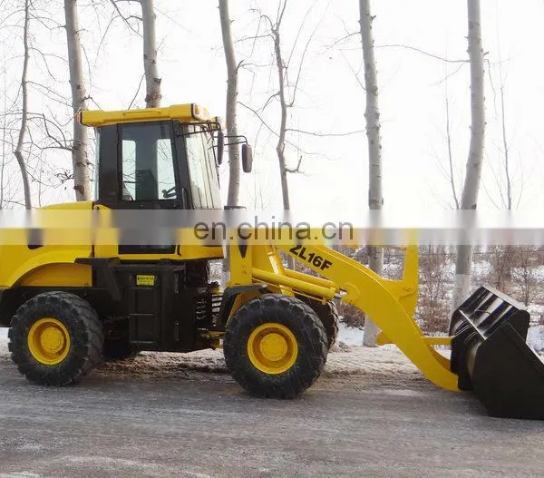 1.6ton Hydraulic Transmission ZL16F Wheel Loader photo-2