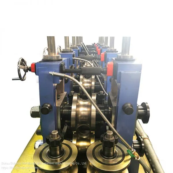 Tube Mill Machine Type Automatic Carbon Steel Tube Making Machine / CS Pipe Mill