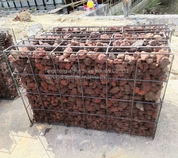 Red Lava Stone Scoria Rock photo-2